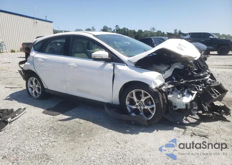 2012 Ford Focus Sel из США, поврежденный, VIN 1FAHP3M27CL399283